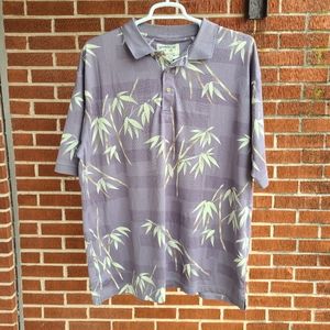 Bamboo Cay Fine Resortwear Hawaiian Polo Shirt